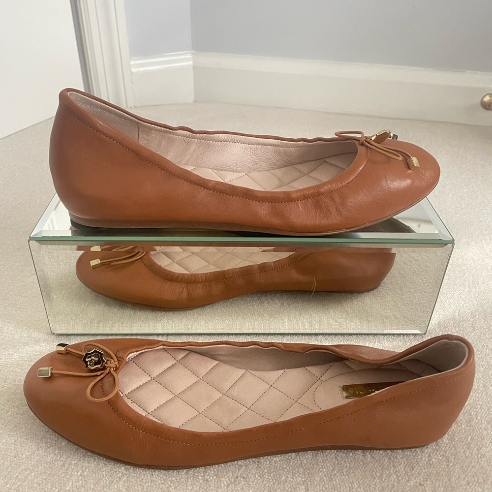 Louise et Cie tan ballet flat